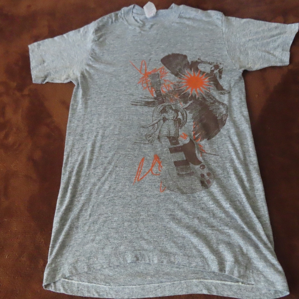 Vntg 70s 80s Sport-T By Stedman USA Made Single Stitch TShirt eagle lady guitar
